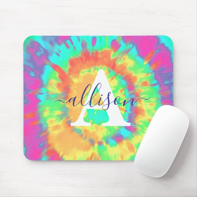 Mousepad Tie dye personalizado (Com mouse)