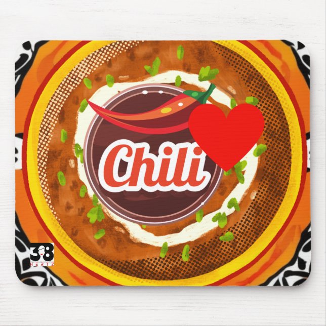 Mousepad tigela de chili (Frente)
