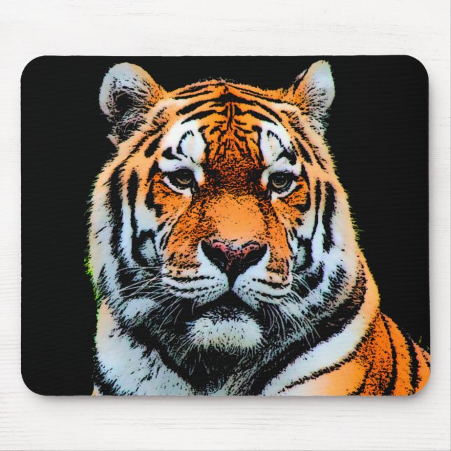 Mousepad Tiger Eyes Inspiration (Frente)