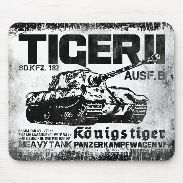 Mousepad Tiger II (Frente)