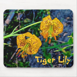 Mousepad Tiger Lily
