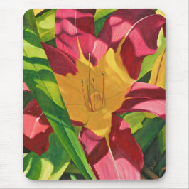 Mousepad Tiger Lily Floral