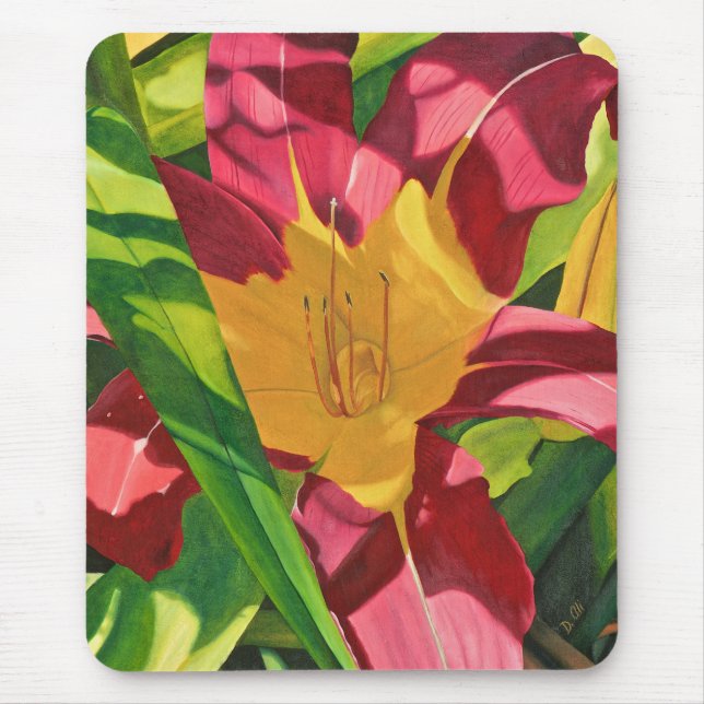 Mousepad Tiger Lily Floral (Frente)
