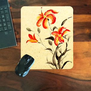 Mousepad Tiger Lily - Vermelho