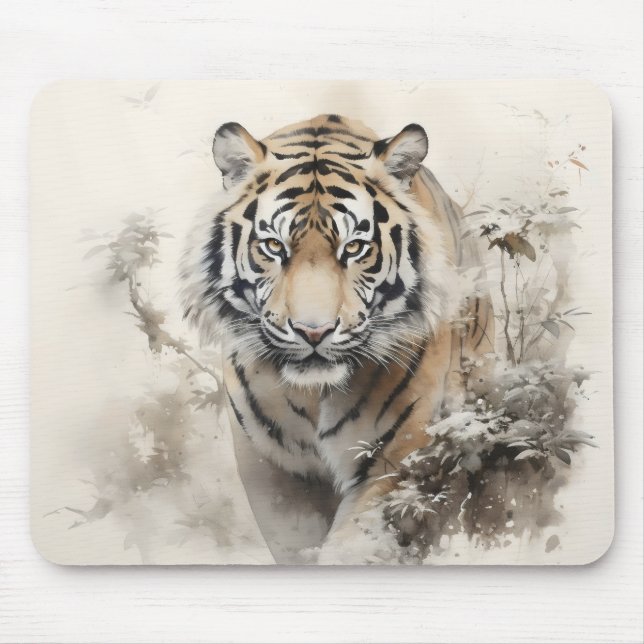 Mousepad Tigre Animal Selvagem (Frente)