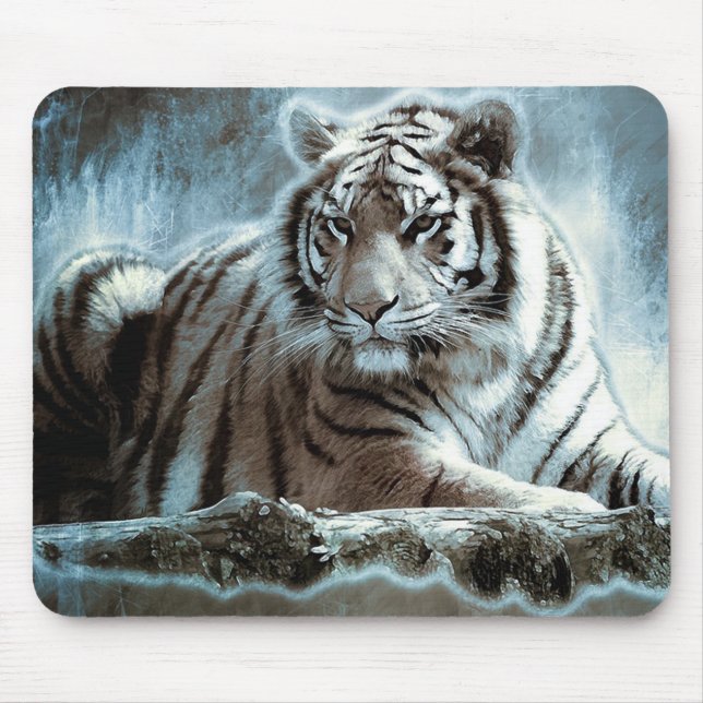 Mousepad Tigre Branco (Frente)
