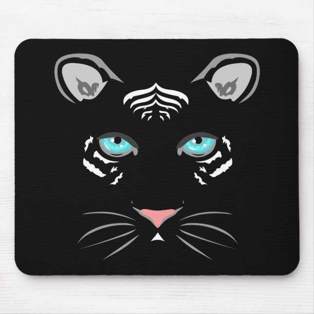 Mousepad Tigre Branco (Frente)