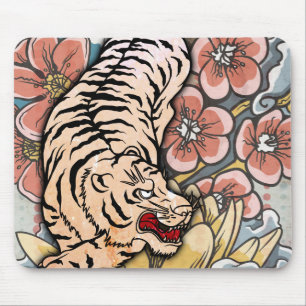 Mousepad Tigre Branco