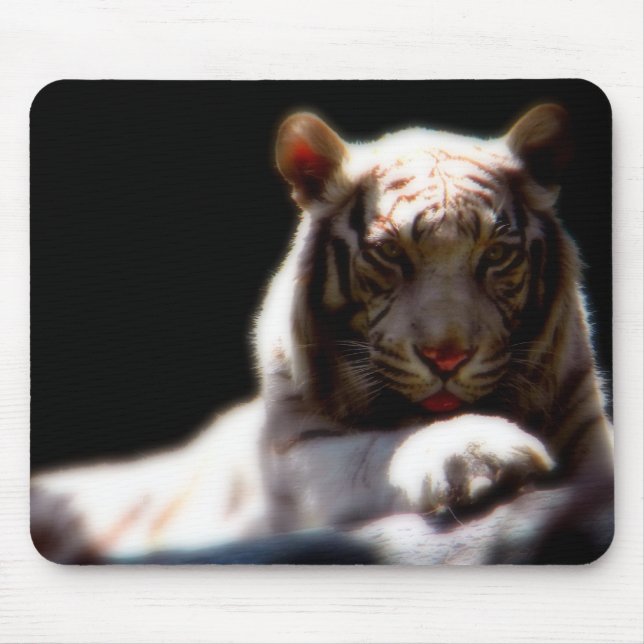 Mousepad Tigre Branco Mirage (Frente)