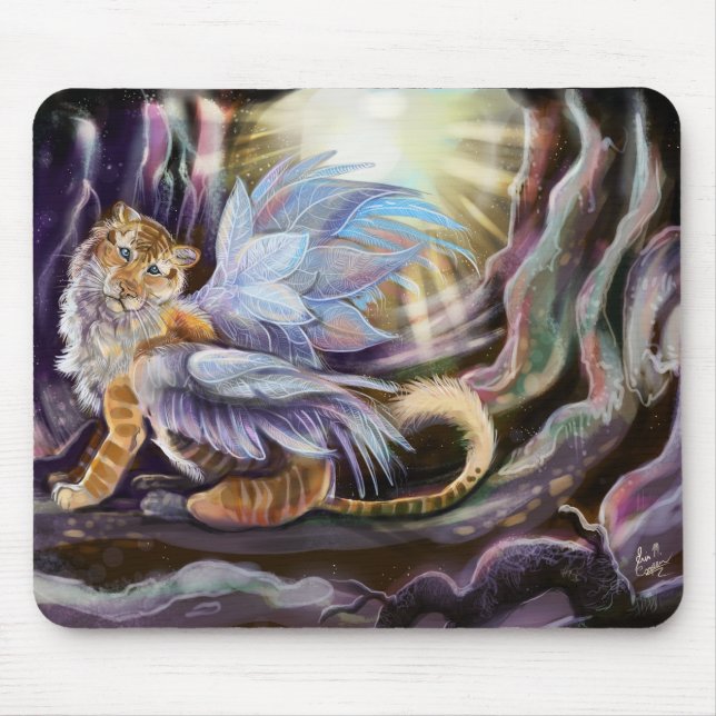 Mousepad Tigre de Wing Frost (Frente)