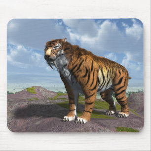 Mousepad Tigre do dente do Saber