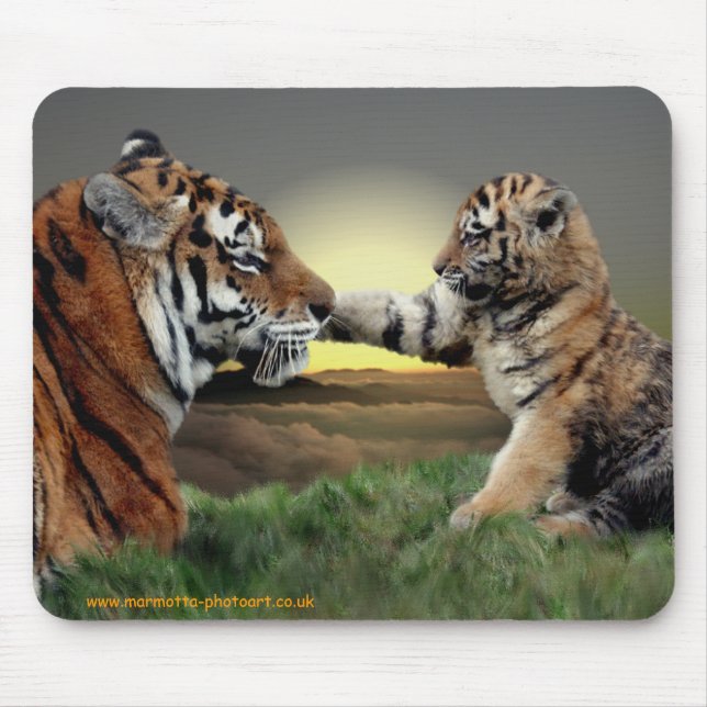 Mousepad Tigre e Cub Mousemat (Frente)