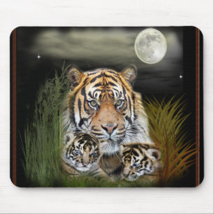 Mousepad Tigre e filhotes