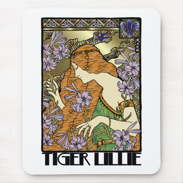 Mousepad Tigre Lillie (Frente)