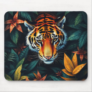 Mousepad “Tigre Meu” – Retrato Colorido de Tigre