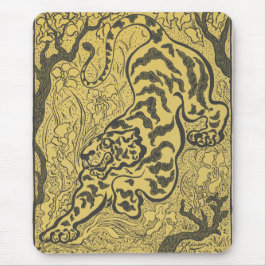 Mousepad Tigre na selva (animal selvagem) (por Paul Ranson)