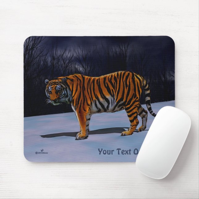 Mousepad Tigre Siberiano (Com mouse)