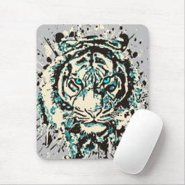 Mousepad Tigre Siberiano | Pad Colorido do Mouse Tiger