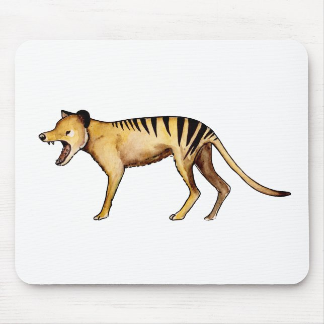 Mousepad Tigre tasmaniano, Thylacine (Frente)