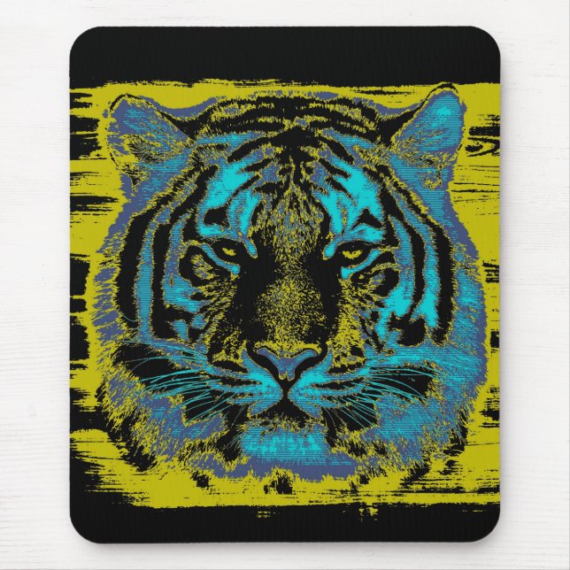 Mousepad Tigre Vintage (Frente)