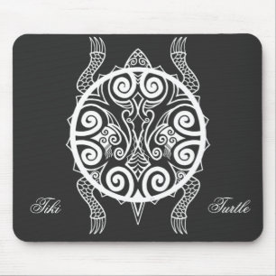 Mousepad Tiki Turtle Tattoo