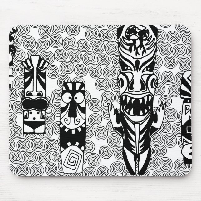 Mousepad tikifacespolynesiann (Frente)
