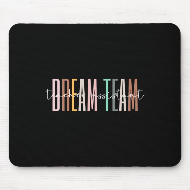 Mousepad Time de Sonho Professor Voltar à Escola Correspond (Frente)