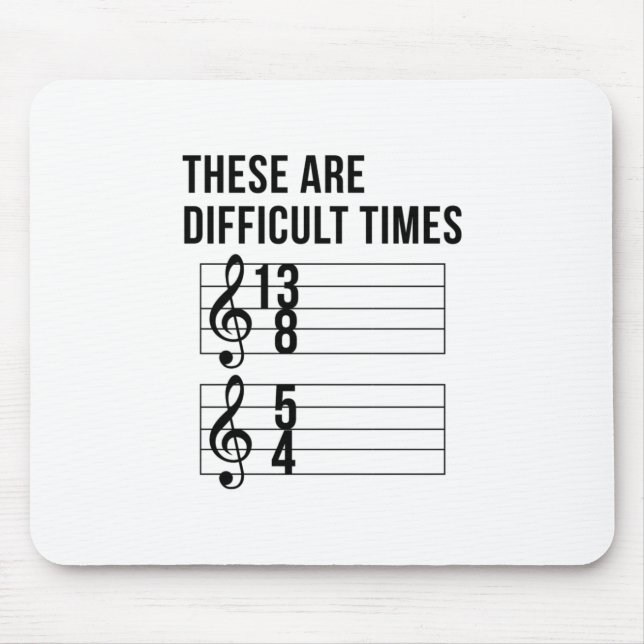 Mousepad Times de Professores de Música (Frente)