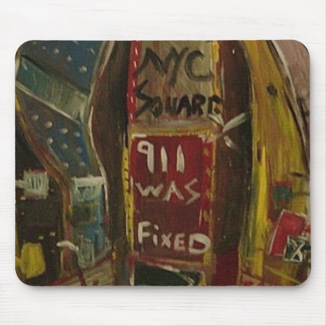 MOUSEPAD TIMES SQUARE 911 (Frente)