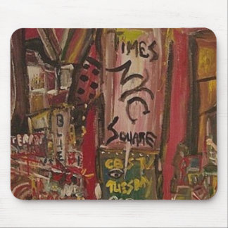 MOUSEPAD TIMES SQUARE VERMELHO