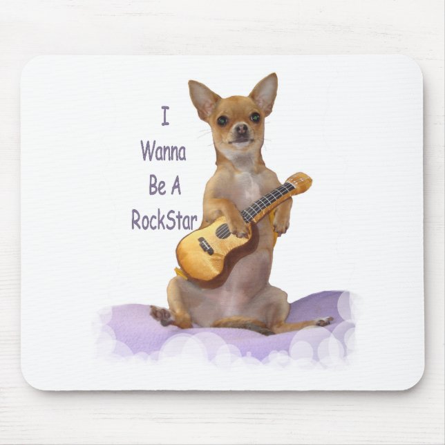 Mousepad Tinkerbell RockStar (Frente)