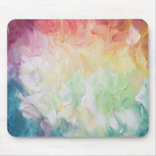 Mousepad Tinta de Abstrato texturizada espessa