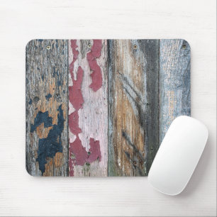 Mousepad Tinta de descasque na madeira