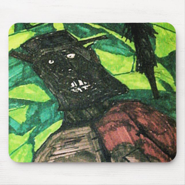 Mousepad tinta de ladrão de túmulo (Frente)