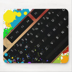 Mousepad Tinta do teclado