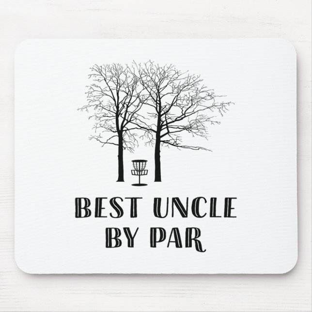 Mousepad Tio de Disc Golf - Melhor Tio no Par  (Frente)