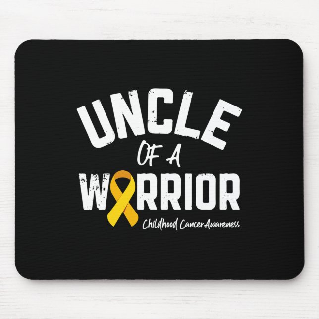 Mousepad Tio De Um Presente De Consciência De Canceres De I (Frente)