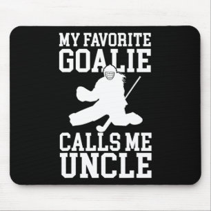 Mousepad Tio Goleiro de Hóquei sobre Grama Goleiro de Hóque