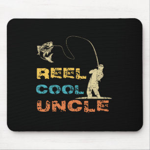 Mousepad Tio Pescador Muito Legal Vintage Dia dos Pais Fis