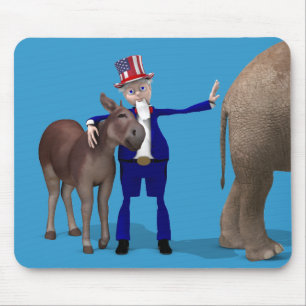 Mousepad Tio Sam ama Donkeys