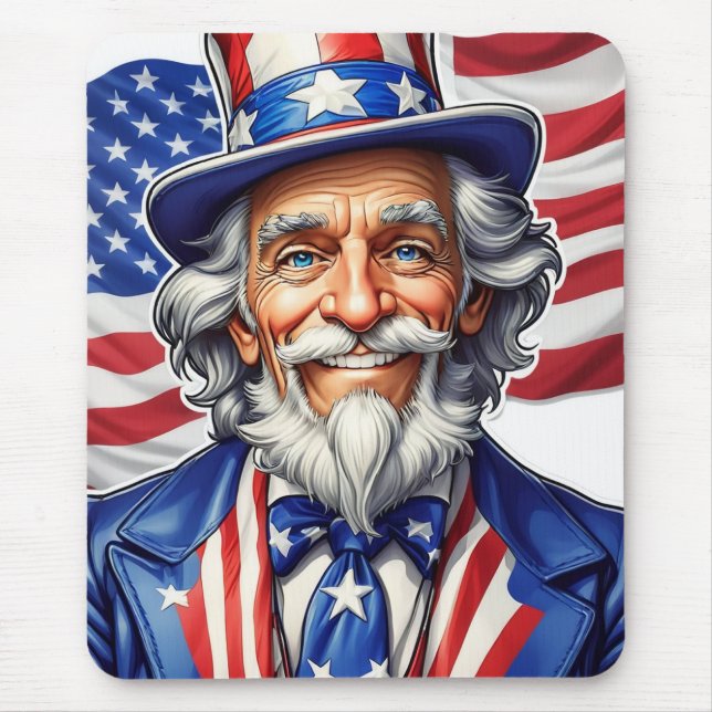 Mousepad Tio Sam USA (Frente)