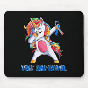 Mousepad Tipo 1 Sensibilização para a Diabetes Friso T1d Ra