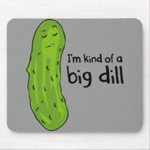 Mousepad Tipo de uma salmoura de aneto da grande coisa