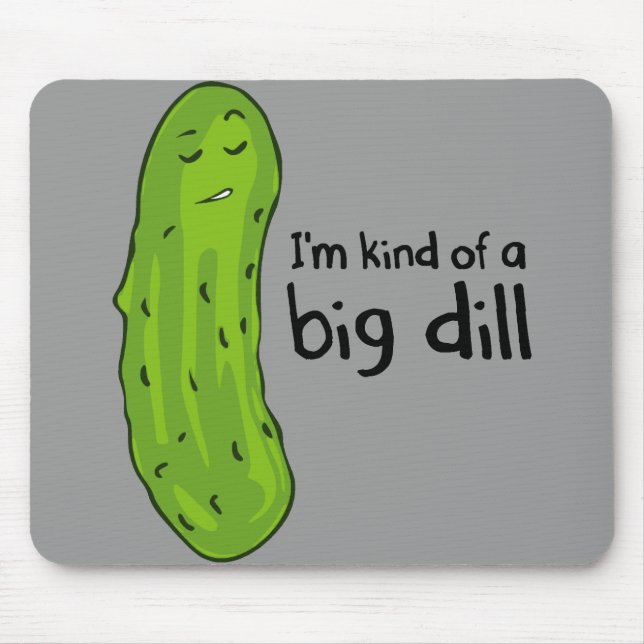 Mousepad Tipo de uma salmoura de aneto da grande coisa (Frente)