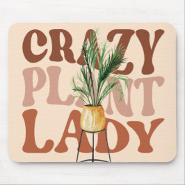 Mousepad Tipografia de Plantas de Vidro-Dama