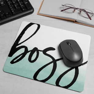 Mousepad Tipografia Moderna do Chefe