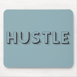 Mousepad Tipografia Moderna Hustle