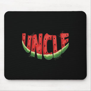 Mousepad Tipografia Tio Melancia - Fruta de Verão Divertida