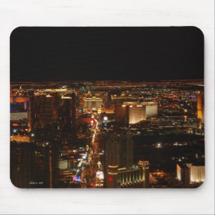 Mousepad Tira de Las Vegas na noite