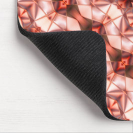 Mousepad tiras de abstrato do rapto de seda em vinho rosado